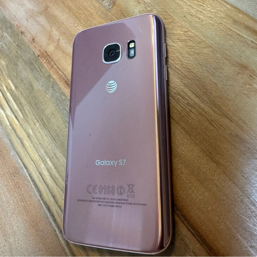 Samsung Galaxy S7 Rose Gold Smartphone